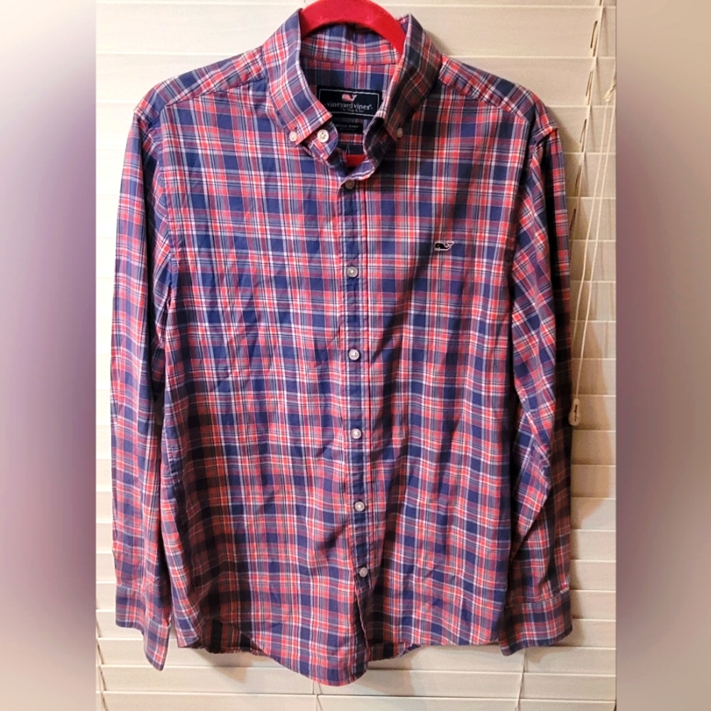 Vineyard Vines Whale Shirt Mens S